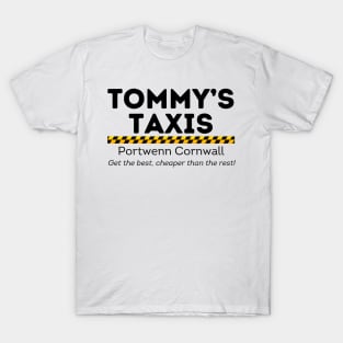 Doc Martin Tommy's Taxis Portwenn Port Isaac Cornwall T-Shirt